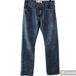 LEVI'S 511 SLIM FIT BOYS JEANS. DARK WASH/SIZE: 20(29×29)